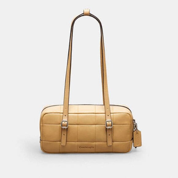 Coach Alter/Ego Satchel Bag In Checkerboard Upcrafted Leather - Picture 1 of 10